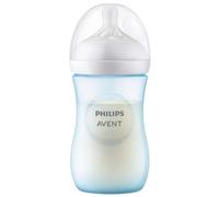 Philips Avent Responsive Natural baby bottle, blue, 260 ml