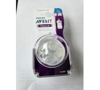 Philips Avent Natural Teat Slow Flow 2Pk
