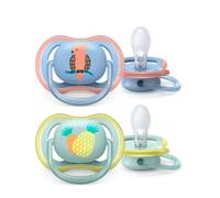 Philips Avent SCF085/12 Soother Ultra Air 0-6M Bird/Pineapple 2 pcs