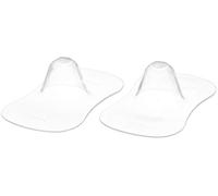 Philips Avent SCF153/01 - Set of 2 Silicone Nipple Boxes Designed to Promote Snagging with Hygienic Carrying Case, Size S (15 mm)