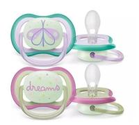 Philips Avent SCF376/17 Ultra Air Nighttime 0-6 M Assorted Colors 2 pcs