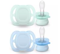 PHILIPS AVENT Silicone Soother 0-2 Months 2 Pack "Ultra start" SCF075/12