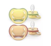 PHILIPS AVENT Silicone Soother 0-6 Months 2 Pack "Ultra air" SCF087/07