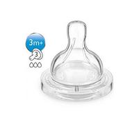 Philips Avent Silicone Teats 3 Holes 2's SCF633/27