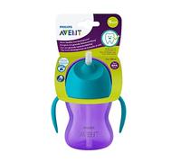 Philips Avent Sippy Cup for Toddlers & Babies, BPA Free, Purple & Blue (Model SCF796/02)