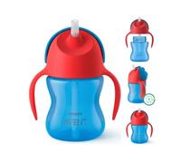 Philips Avent Sippy Cup for Toddlers & Babies, BPA Free, Red & Blue (Model SCF796/01)