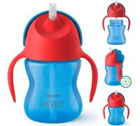 Philips Avent Sippy CupforToddlers &Babies,BPA Free, Red& Blue (Model SCF796/01)