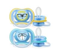 Philips Avent Soother Ultra Air Boy 18M+ Light Blue Assorted Colors 2 pcs