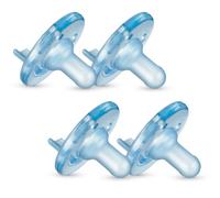 Philips Avent Soothie Pacifier, 0-3 Months, Blue, 4 Pack, SCF190/43