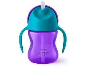 Philips Avent Straw Cup Purple 9M+ 1 pcs