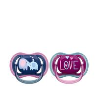 Philips Avent Ultra Air Soother Pink, 18m+