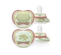 Philips Avent Ultra Air Colours Of Nature Day & Night Pacifier 2 Units