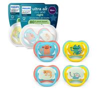 Philips Avent Ultra Air Day & Night Soothers Orthodontic Design, for Babies ...