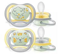 Philips Avent Ultra Air X2 Neutrals Night Pacifiers