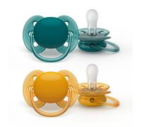 Philips Avent Ultra Soft Soother, 6-18m 2 Pack pack
