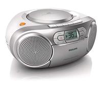 Philips AZ127/12 Portable Stereo (CD Player), Silver