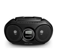 Philips AZ215 Portable Stereo CD Player Dynamic Bass Boost Soundmachine in Black Philips Black