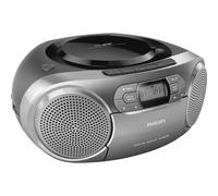 Philips Azb600/12 Audio Portable Cd Radio Recorder, Dynamic Bass Boost, Silver