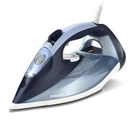 Philips Azur 7000 Series Steam Iron - 2800 W, 50 g/min Continuous Steam, 250 g Steam Boost, Vertical Steam, SteamGlide Plus Soleplate, Louros/Cotton Blue (DST7020/20)