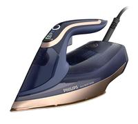 Philips Azur 8000 Series Steam Iron, 3000W, 260g Boost, No Burns Guaranteed | Intelligent steam sensor - 85g/min continuous iron, 260g boost, 350ml tank, auto shut-off, Calc-clean function (DST8050/26)