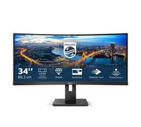 Philips B Line 345B1C/00 computer monitor 86.4 cm (34") 3440 x 1440 pixels Quad HD LCD Black