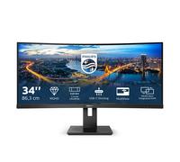 Philips B Line 346B1C/00 computer monitor 86.4 cm (34") 3440 x 1440 pixels Quad HD LCD Black