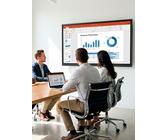 Philips B-Line 75" 75" professional TV with Android technology and integrated Chromecast for sharing content from Windows, Apple, and Android.