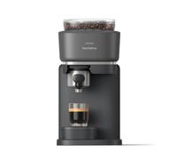 Philips Baristina Espresso Machine, Grind, Tamp & Brew Coffee Beans in One Swipe, Compact, 16 Bar Pump Pressure, Automatic Grinder, Black with Black Portafilter (BAR300/60)