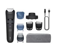 Philips Beard Trimmer 5000 Series - Self-Sharpening Metal Blades, 40 Lock-in Settings, BeardSense Technology, Hair Collector, 100% Waterproof, Fading Comb, Travel Pouch, Model BT5785/30