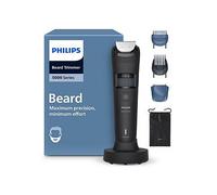 Philips Beard Trimmer 5000 Series -Self-sharpening Metal Blades, 40 Lock-in Settings, BeardSense Technology, Hair Collector, Charging Stand, BT5780/15, One Colour, Women One Colour