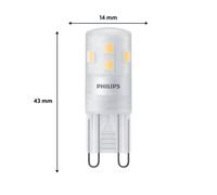 Philips LED Capsule 25W G9 G9 x3 2700K 220lm 15000h