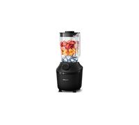 Philips Blender 3000 Series, ProBlend System, 1.9L Maximum Capacity, 1L Effective Capacity, 450W, 1 Speed Setting + Pulse, Plastic Jar, Black, (HR2041