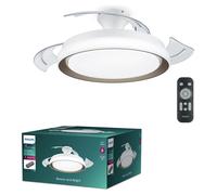 Philips Bliss Remote Control Metal LED Ceiling Fan - Gold