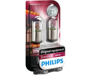 PHILIPS Blister 2 standard bulbs R10W PHILIPS 24V 10W BA15S
