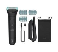 Philips Body Groomer 5000 Series - Trimmer for Men with Triple Protect Shave System, Intimate Trim & Shave, Foldable Back Attachment, 100% Showerproof, 100 Min. Runtime, Model BG5480/15