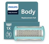 Philips Body Groomer Replacement Foil Head - with Triple Protect Shave System, Close and Smooth on Skin, 100% Showerproof, Model BG2010/43