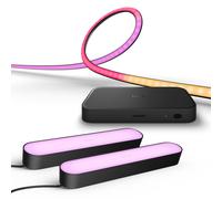 Philips Bundle: 2-pack Play bar black + Play gradient lightstrip 75" + Hue sync box 8K