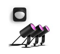 Philips Bundle: 3x Lily spotlights + Outdoor sensor