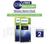 PHILIPS CA - 6704/99 Saeco Coffee Oil Remover Tablets 10 Count- 2 PACK