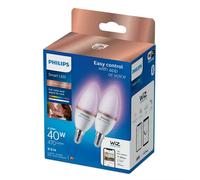 Philips Candle 4.9W (Eq.40W) C37 E14 x2