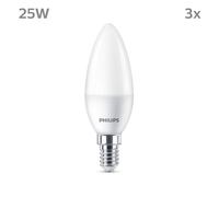 Philips LED candle E14 2.8W 250lm 2700K matt x6