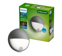 Philips myGarden Capricorn LED Outdoor Wall Light with Motion Sensor - 164569316