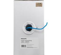 PHILIPS Cat5e Networking Cable Pull Box (Bulk Networking Cable) Pure Copper, 24 AWG CMR Riser-Rated Jacket, Cuttable, 1,000 ft. SWR88508/37