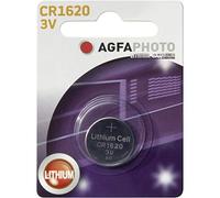 PHILIPS CatEye AgfaPhoto 70118 CR 1620 Lithium Button Cell Battery, Black