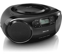 Philips CD Player AZB500/12 DAB + Radio (DAB+/FM, Dynamic Bass Boost, CD Playback, Shuffle/Repeat Function, 3.5-mm Audio-In) Black,One size