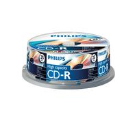 Philips CD-R 800 MB Data (Gbyte/90 Minuten, Multi Speed Recording 25er