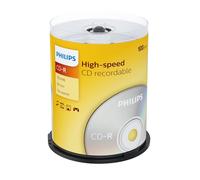 Philips CD-R 80MIN Blank Discs x 100 (700MB 52x Speed)