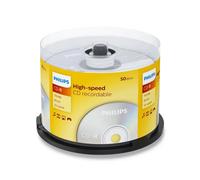Philips CD-R /CD-RW/Audio CD-R Blank Recordable Rewritable Discs 5/10/25/50/100