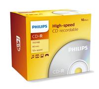 Philips CD-R /CD-RW/Audio CD-R Blank Recordable Rewritable Discs 5/10/25/50/100