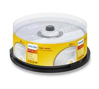 Philips CD-R CD-RW Blank Recordable Rewritable Discs 5/10/25/50/100 Pack